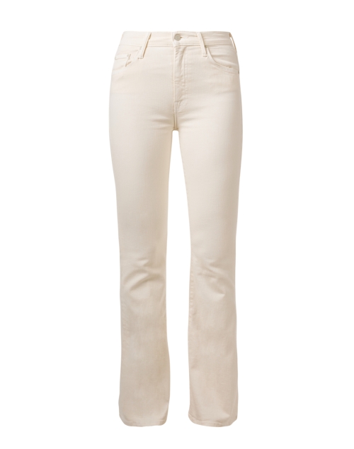 Mother The Weekender Cream Flare Jean