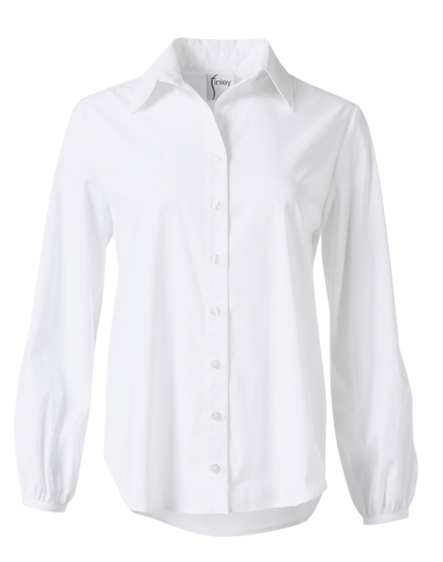 Product image - Finley - Nina White Poplin Shirt