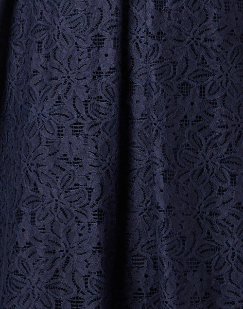 Fabric image - Max Mara Studio - Agadir Navy Lace Shirt Dress
