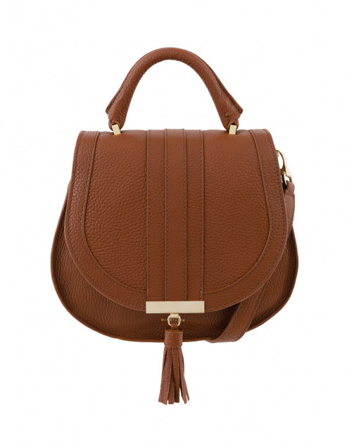 Product image - DeMellier - Mini Venice Cognac Pebbled Leather Cross-Body Bag
