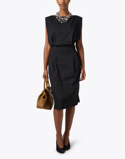 Look image - Lafayette 148 New York - Black Blouson Dress