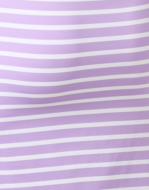 Fabric image - Saint James - Propriano Lavender and White Striped Dress