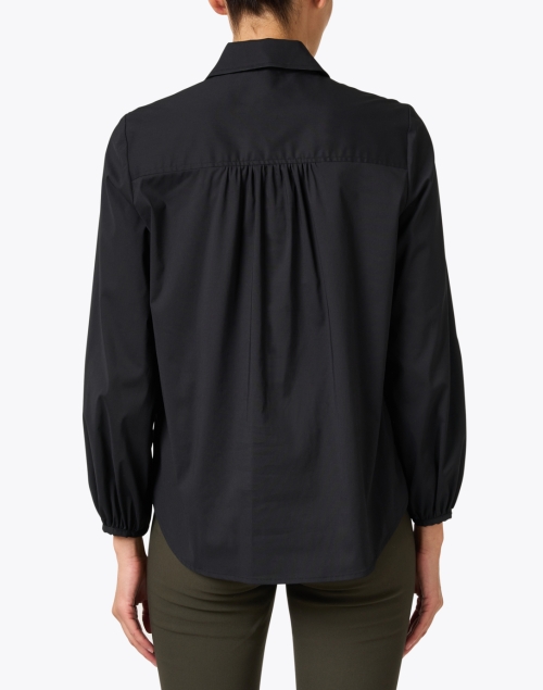 Back image - Finley - Nina Black Poplin Shirt