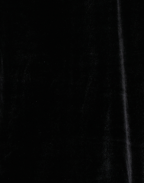 Fabric image - Caliban - Black Stretch Velvet Blouse