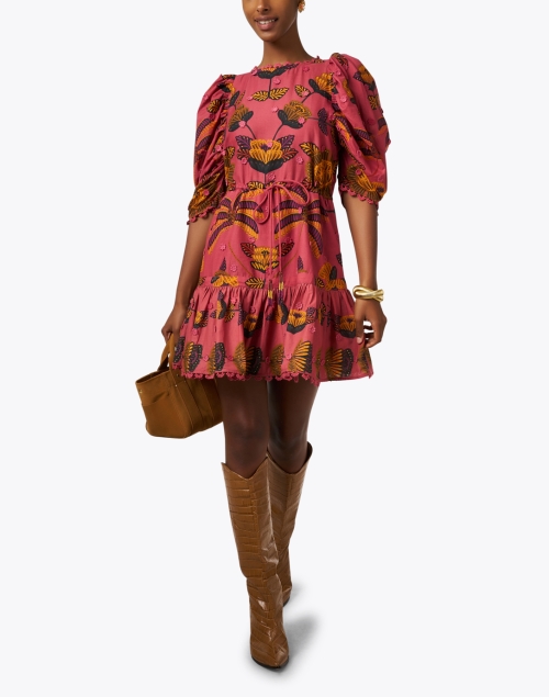 Look image - Farm Rio - Pink Multi Print Dress