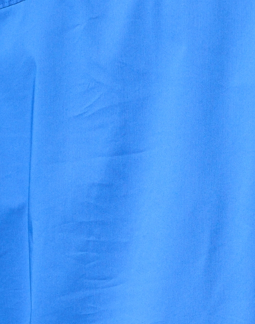Fabric image - Hinson Wu - Maxine Blue Stretch Cotton Shirt