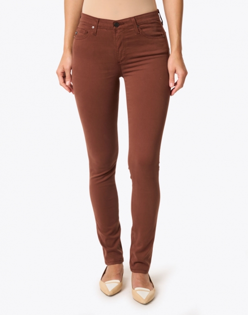 Front image - AG Jeans - Prima Burnt Orange Slim Jean