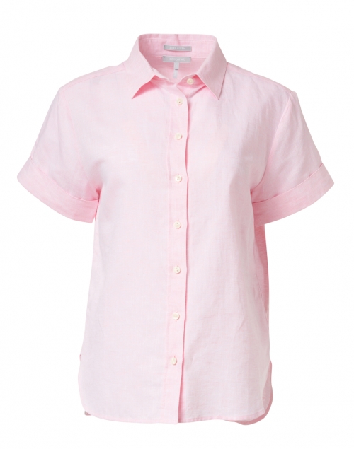 Product image - Hinson Wu - Layla Soft Pink Luxe Linen Shirt