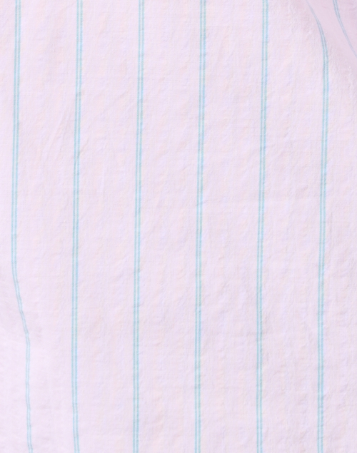 Fabric image - A.P.C. - Pink Striped Cotton Button Down Shirt