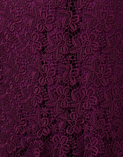 Fabric image - Shoshanna - Lea Purple Lace Dress