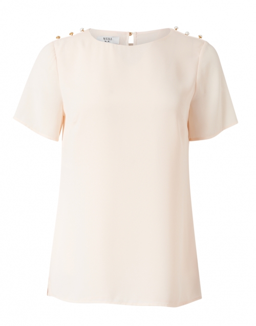 Product image - Weill - Mona Light Pink Short Sleeve Blouse