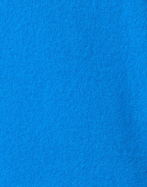 Fabric image - White + Warren - Blue Cashmere Crew Neck Sweater
