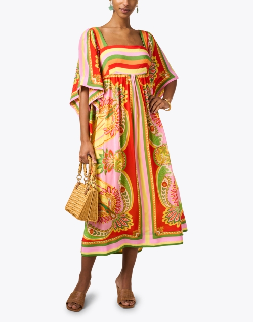 Look image - Farm Rio - Multi Scarf Print Dress 