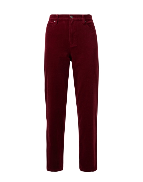 Product image - Eileen Fisher - Red Corduroy Straight Ankle Pant