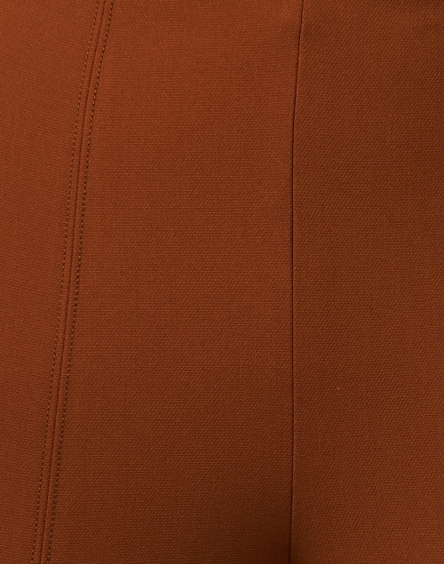 Fabric image - St. John - Brown Stretch Crepe Trouser 