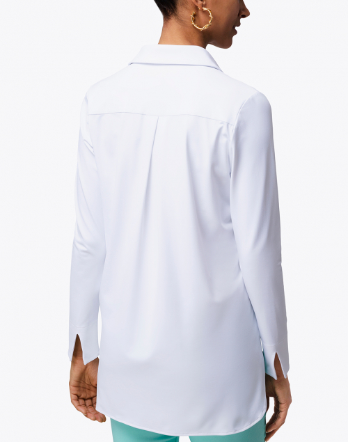 Back image - Jude Connally - Hadley White Henley Top