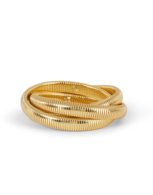 Product image - Janis by Janis Savitt - Triple Gold Cobra Bracelet