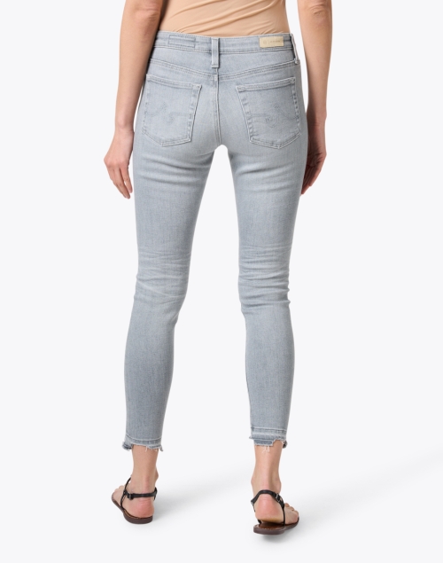 Back image - AG Jeans - Mari Gray Stretch Denim Jean