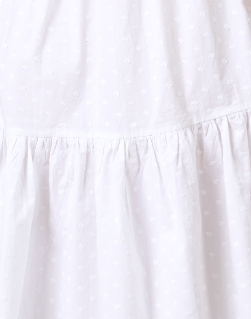 Fabric image - Soler - Malta White Cotton Sleeveless Dress