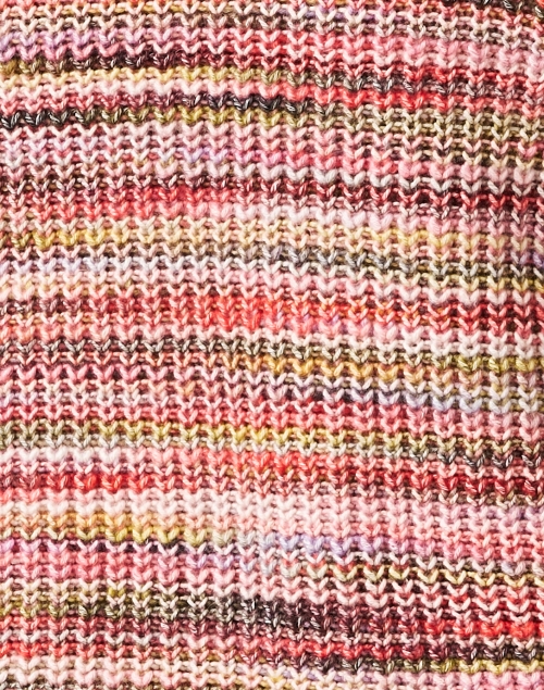 Fabric image - Ecru - Multi Color Striped Sweater