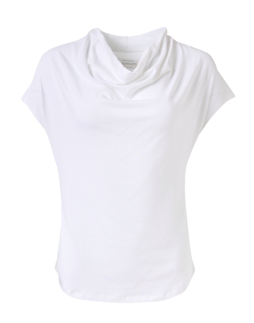Product image - Southcott - White Cotton Drape Top