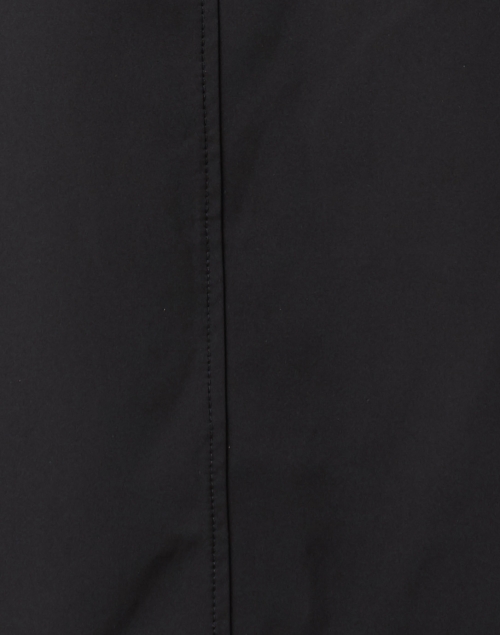 Fabric image - Jane Post - Black Techno Pile Faux Fur Storm Coat