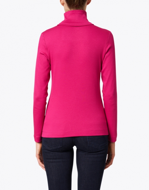 Back image - Marc Cain Sports - Magenta Stretch Cotton Top