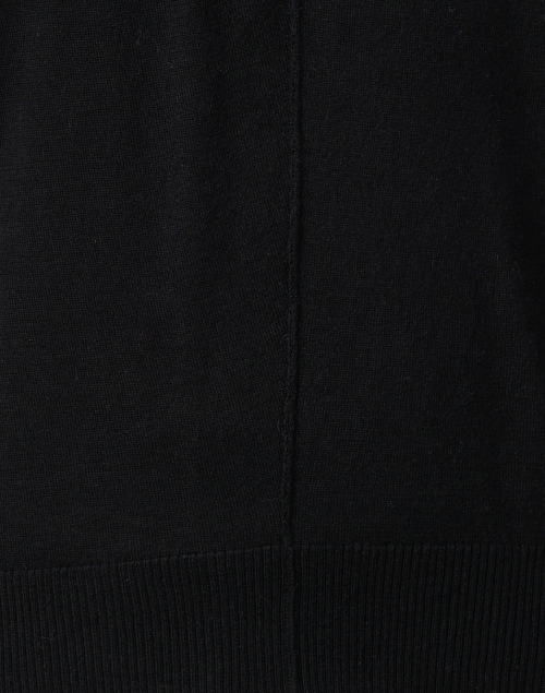 Fabric image - Repeat Cashmere - Black Silk Cashmere Sweater