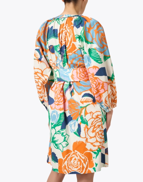 Back image - Figue - Kaitlyn Multi Print Cotton Dress