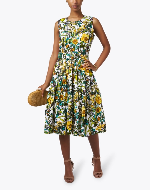 Look image - Samantha Sung - Rose Yellow Multi Print Cotton Dress
