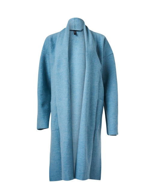 Product image - Eileen Fisher - Blue Wool Coat