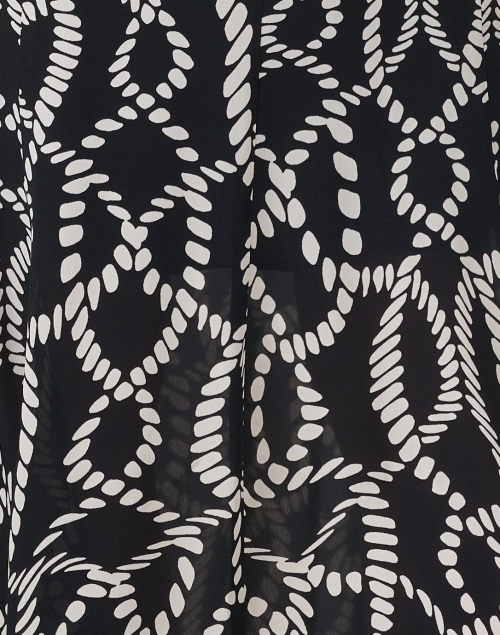 Fabric image - Seventy - Black Rope Printed Skirt