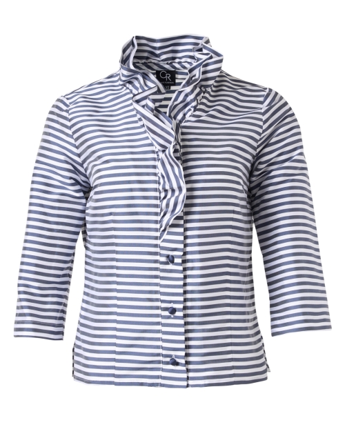 Product image - Connie Roberson - Celine Navy and White Stripe Shirt