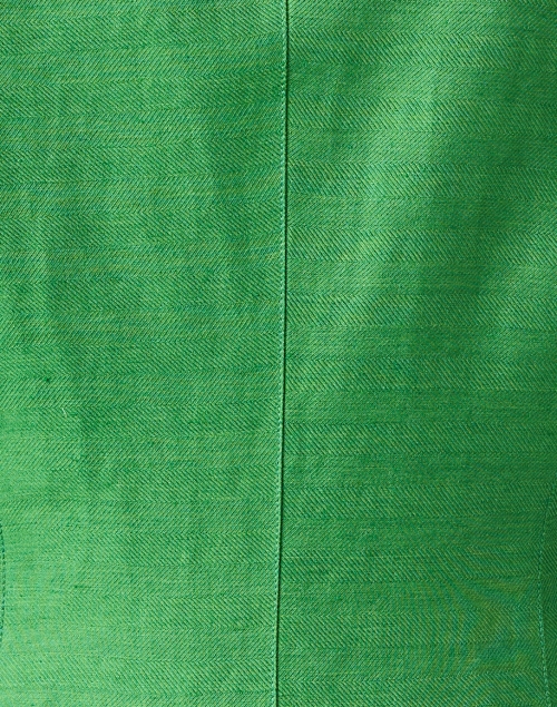Fabric image - Smythe - Classic Green Linen Silk Blazer