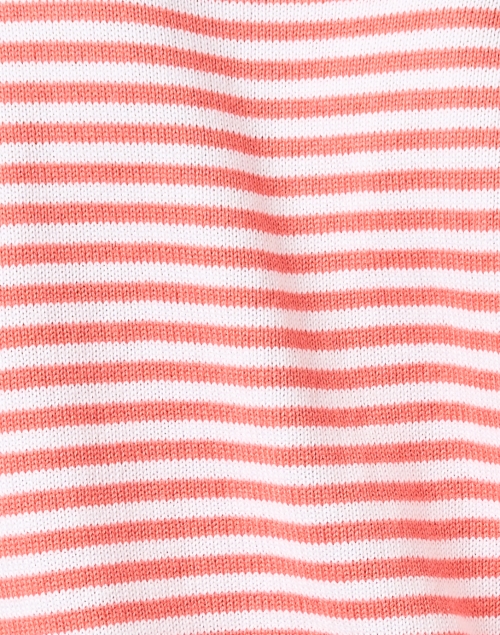 Fabric image - Burgess - Ivy Orange Stripe Cotton Blend Sweater