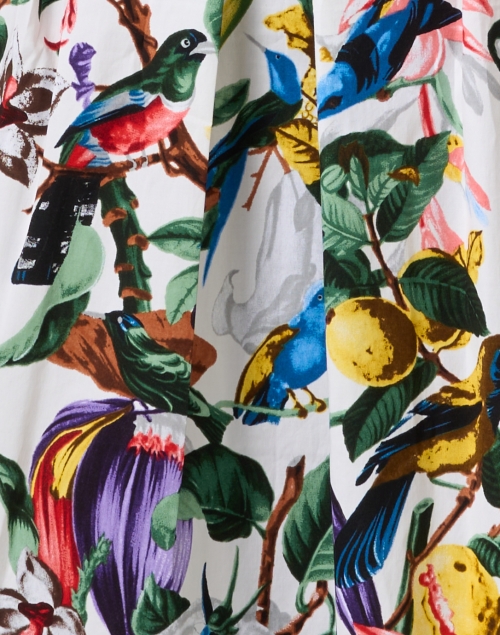 Fabric image - Samantha Sung - Audrey White Multi Print Dress