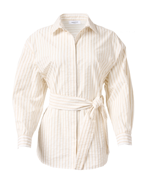 Product image - Fabiana Filippi - White Striped Linen Shirt