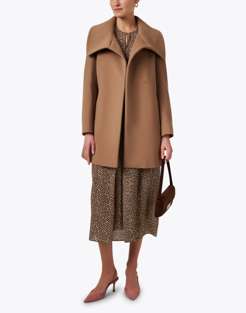 Camel Wool Cashmere Coat