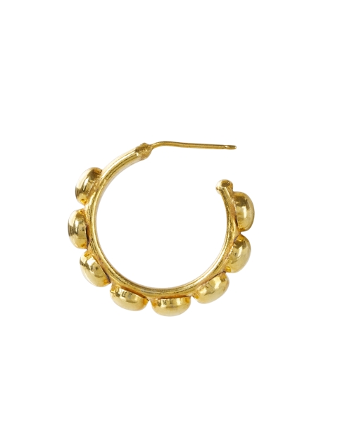 Back image - Sylvia Toledano - Mini Gold Hoop Earrings