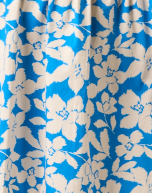 Fabric image - Shoshanna - Pia Blue Floral Dress