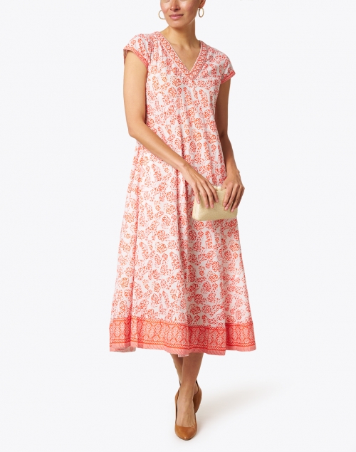 Look image - Bella Tu - Poppy Floral Printed Cotton Midi Dress