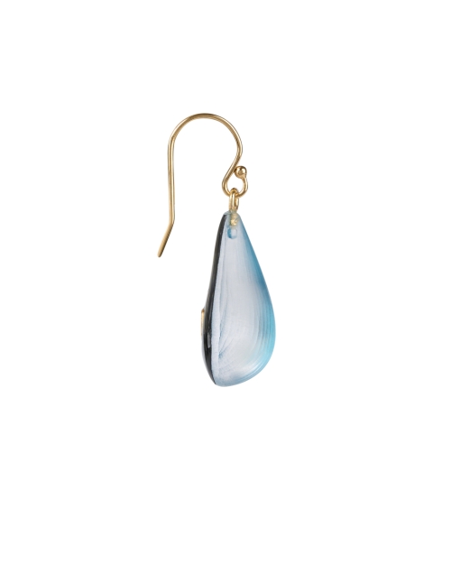 Back image - Alexis Bittar - Blue Lucite Dewdrop Earrings