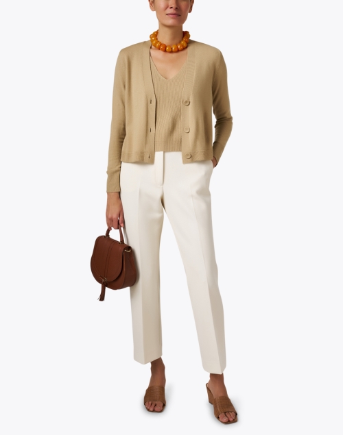 Florence Sand Two-Piece Sweater