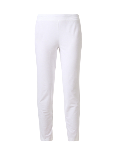Product image - Eileen Fisher - White Stretch Slim Ankle Pant
