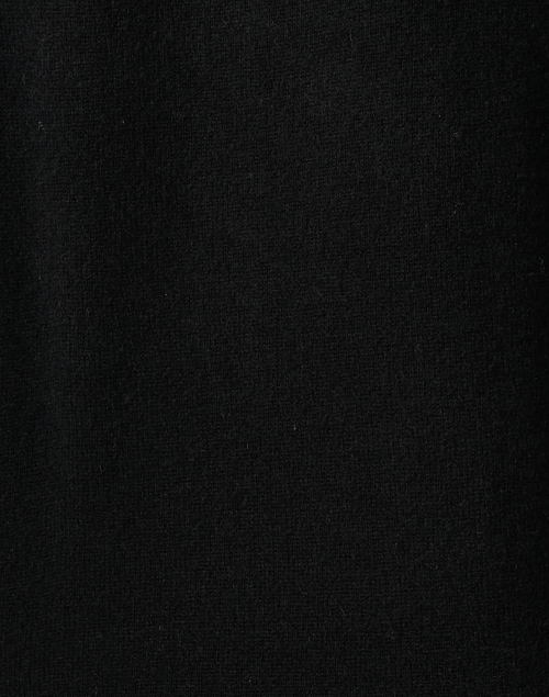 Fabric image - White + Warren - Black Cashmere Henley Top