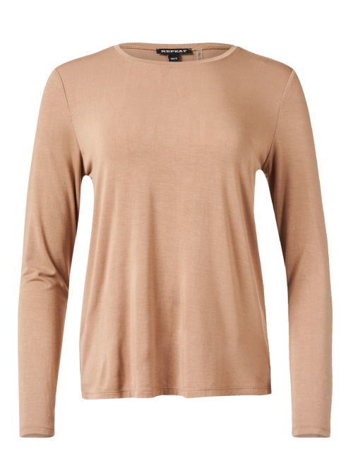 Product image - Repeat Cashmere - Camel Cotton Jersey Top