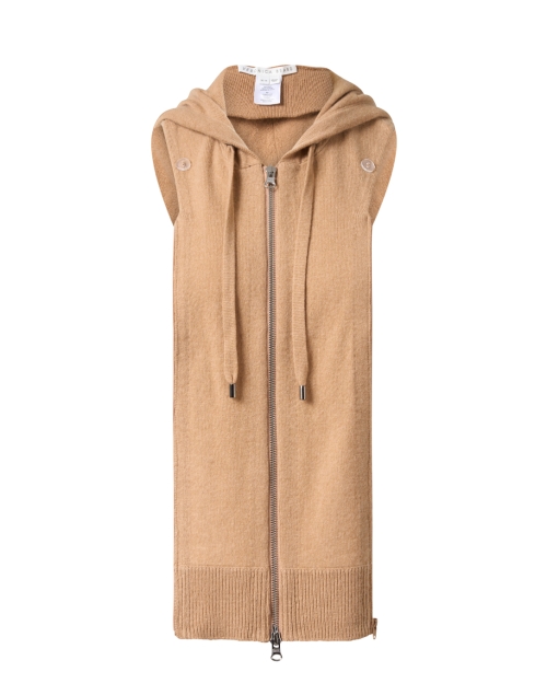 Product image - Veronica Beard - Camel Essential Cashmere Hoodie Dickey