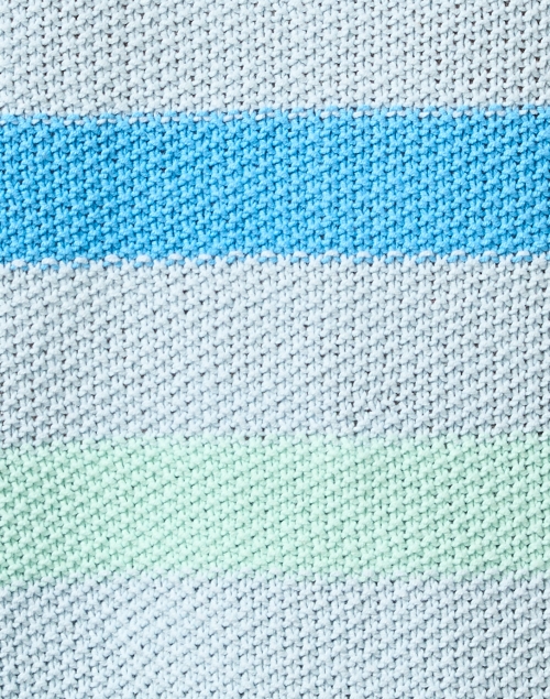 Fabric image - Lisa Todd - Blue Striped Cotton Sweater