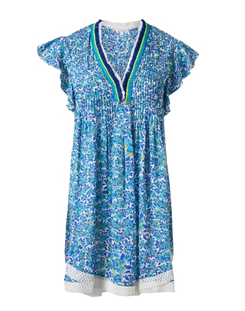 Product image - Poupette St Barth - Sasha Blue Floral Mini Dress