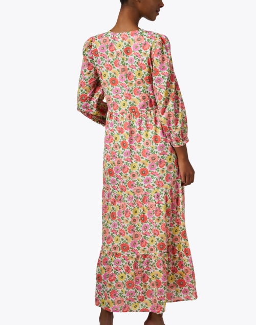 Back image - Banjanan - Castor Floral Print Dress